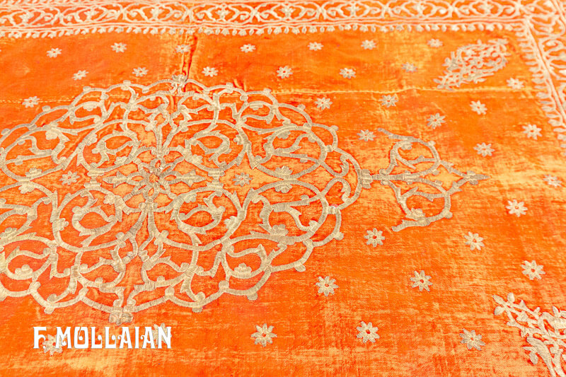 Turkish Silk&Metal Textile n°:79445492